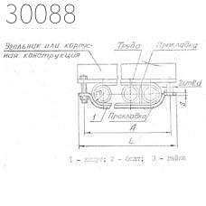 Подвески судовых трубопроводов тип 5-115х1-АМг 108 мм РИДФ.301525.001 0,18 кг